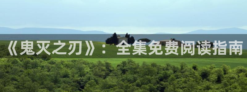 233樱花动漫网：《鬼灭之刃》：全集免费阅读指南